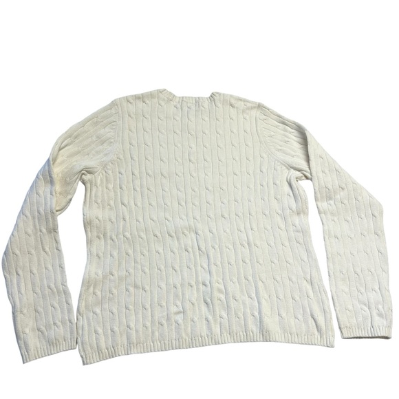 St Johns Bay NWT - Womens Cable Crew Sweater Sz PXL - Picture 3 of 4